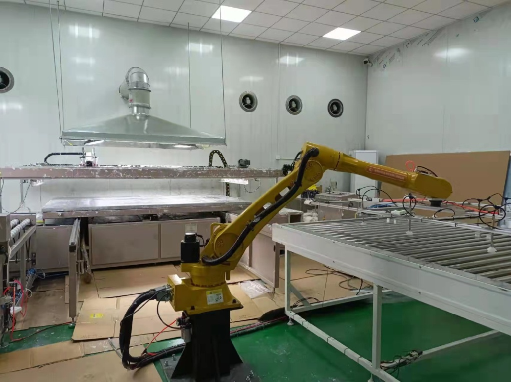 麻豆三级片精彩播放助力鎮江一家光伏企業實現全自動絲網印刷方案